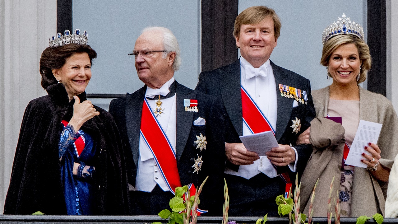 Staatsbezoek koningspaar aan Zweden