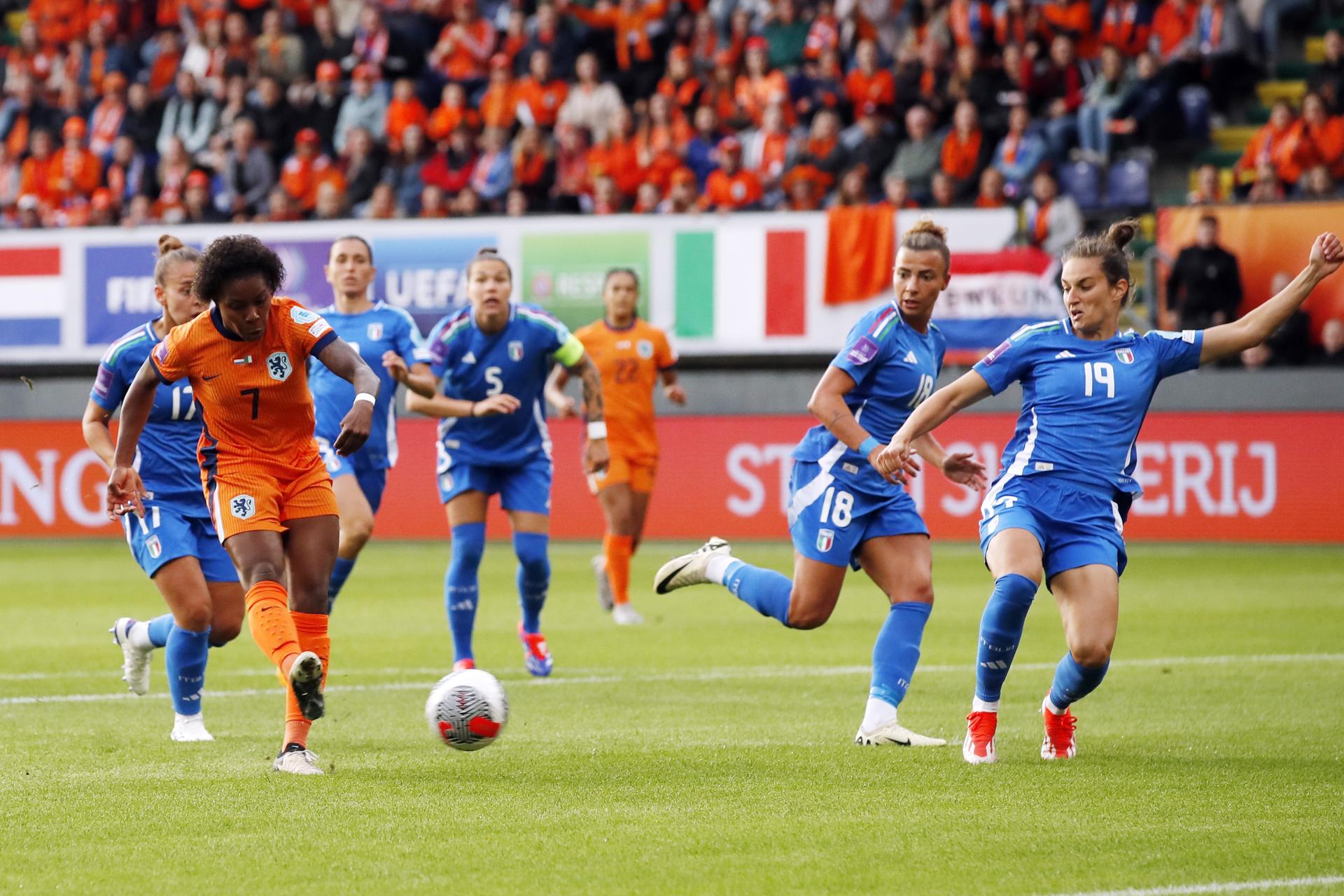 EK 2025 voetbal voor vrouwen live bij de NOS