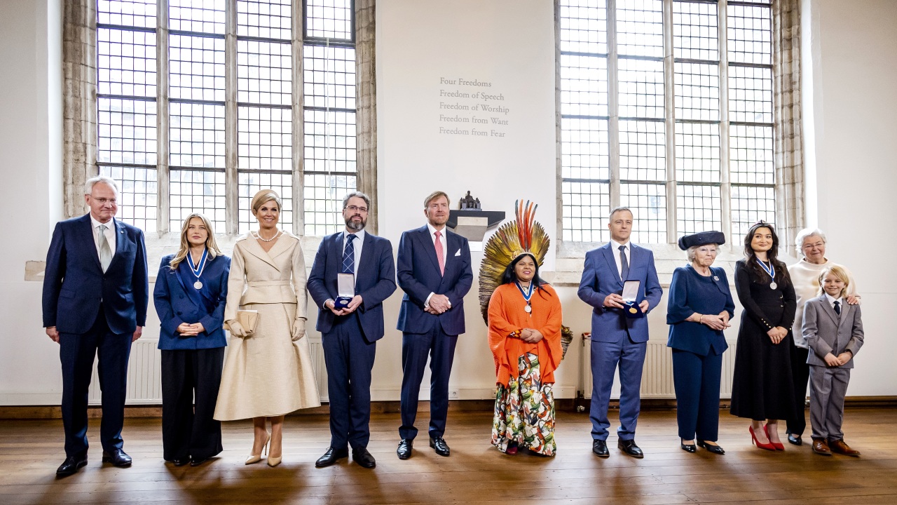 Uitreiking Four Freedoms Awards live op NPO 1