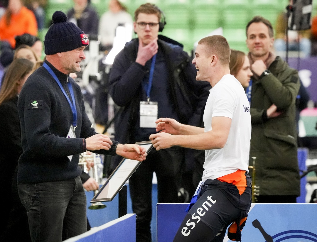 Erben Wennemars neemt afscheid als schaatsanalist bij de NOS