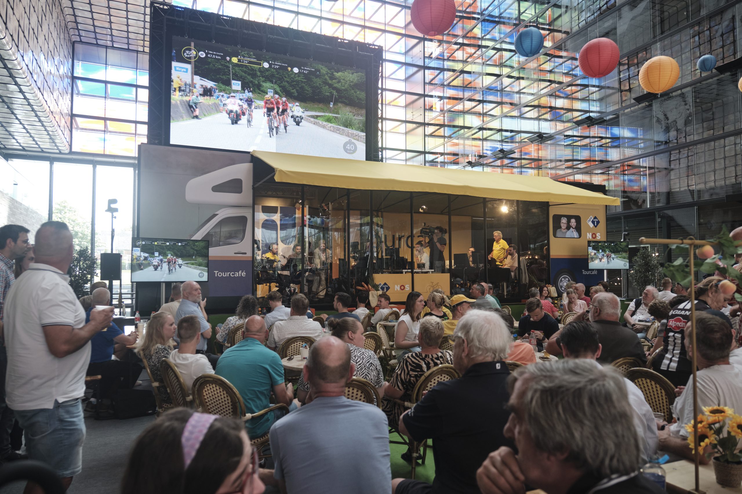NPO Radio 1 Tourcafé keert deze zomer terug