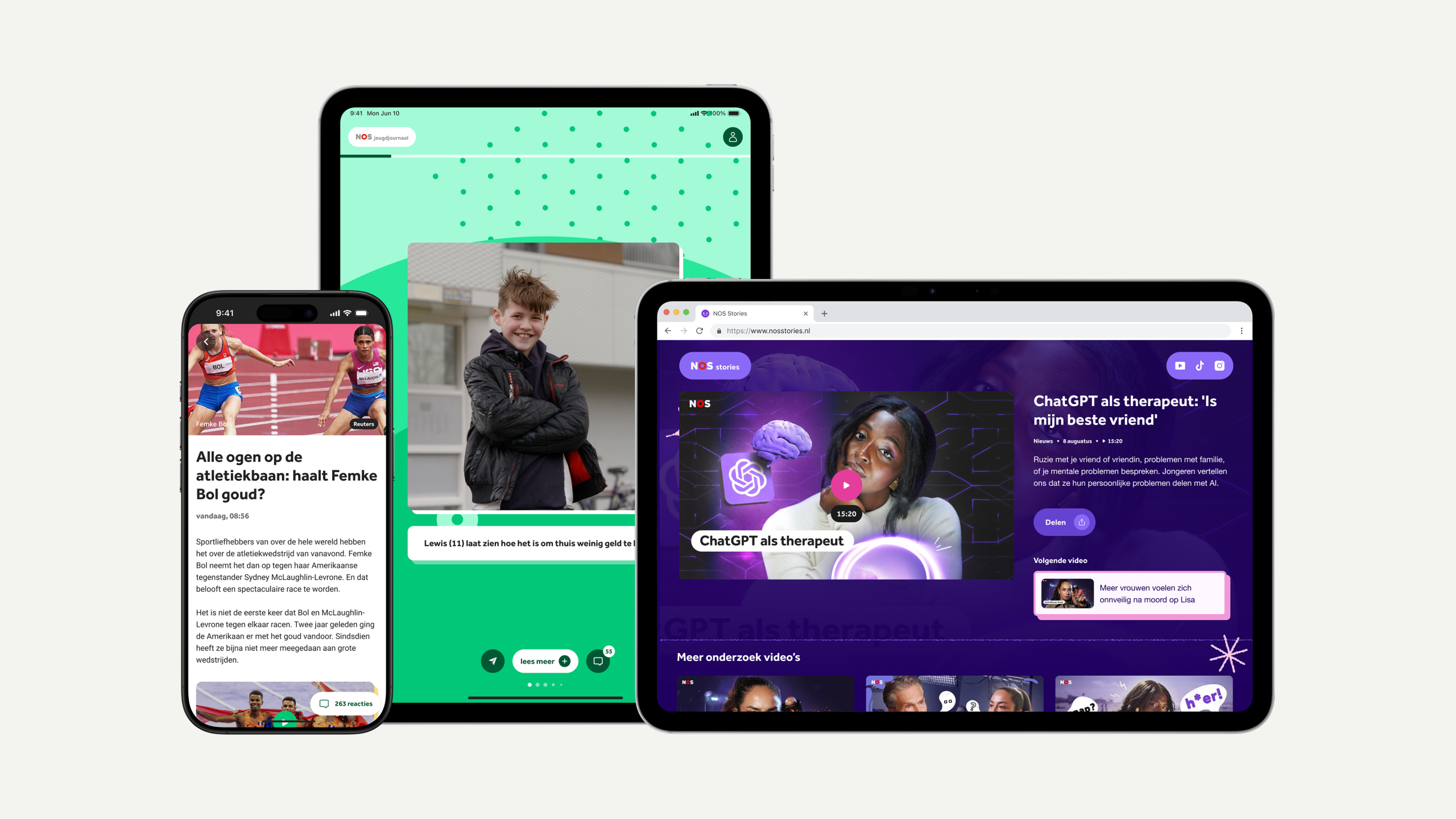 Jongeren denken mee over de digitale producten van de NOS