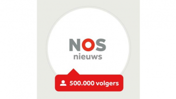 @NOS op Instagram heeft half miljoen volgers