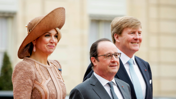 Staatsbezoek koningspaar Frankrijk bij NOS
