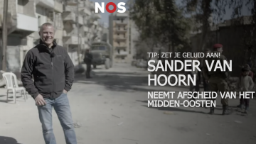Sander van Hoorn neemt afscheid van het Midden-Oosten