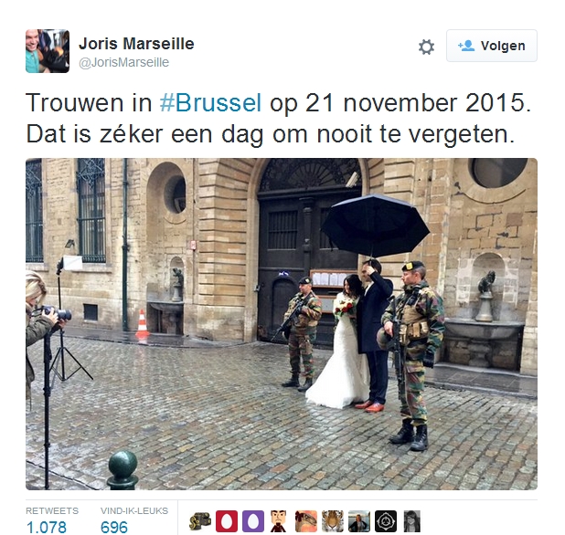 Brusselse foto Joris Marseille gaat viral