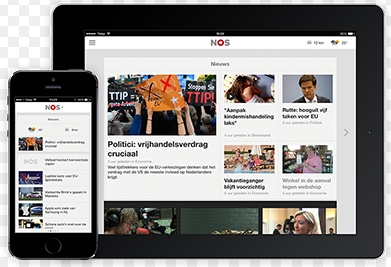 NOS-app voor iPhone en iPad-widgets